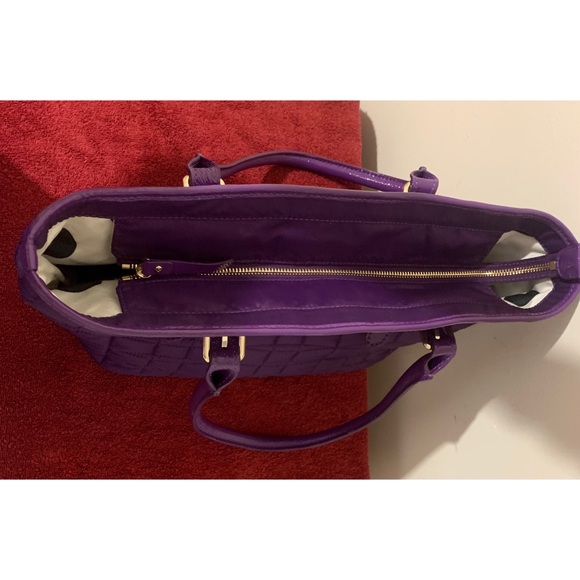 Sale Quilted Kate Spade shoulder handbag. Colorful circles NWOT - Picture 5 of 7